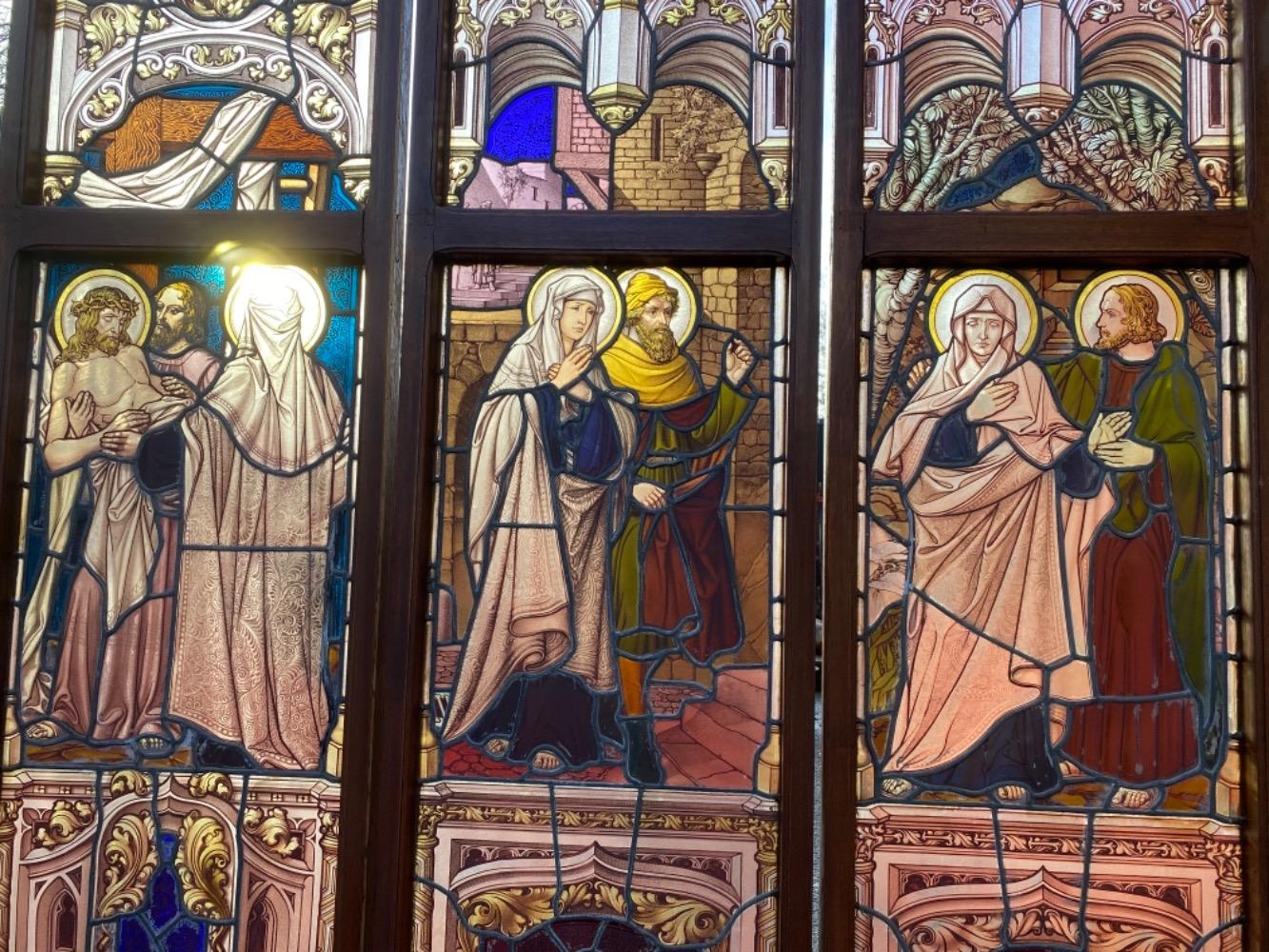 7 Gothic - style Stunning Series Of High Quality Stained Glass Windows