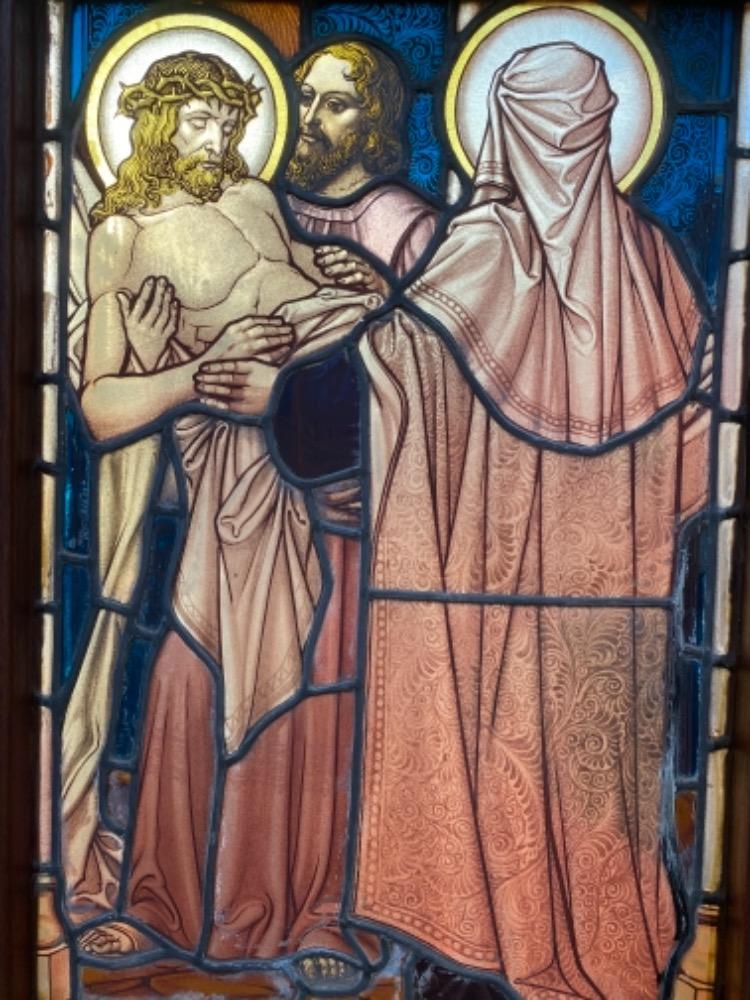 7 Gothic - style Stunning Series Of High Quality Stained Glass Windows