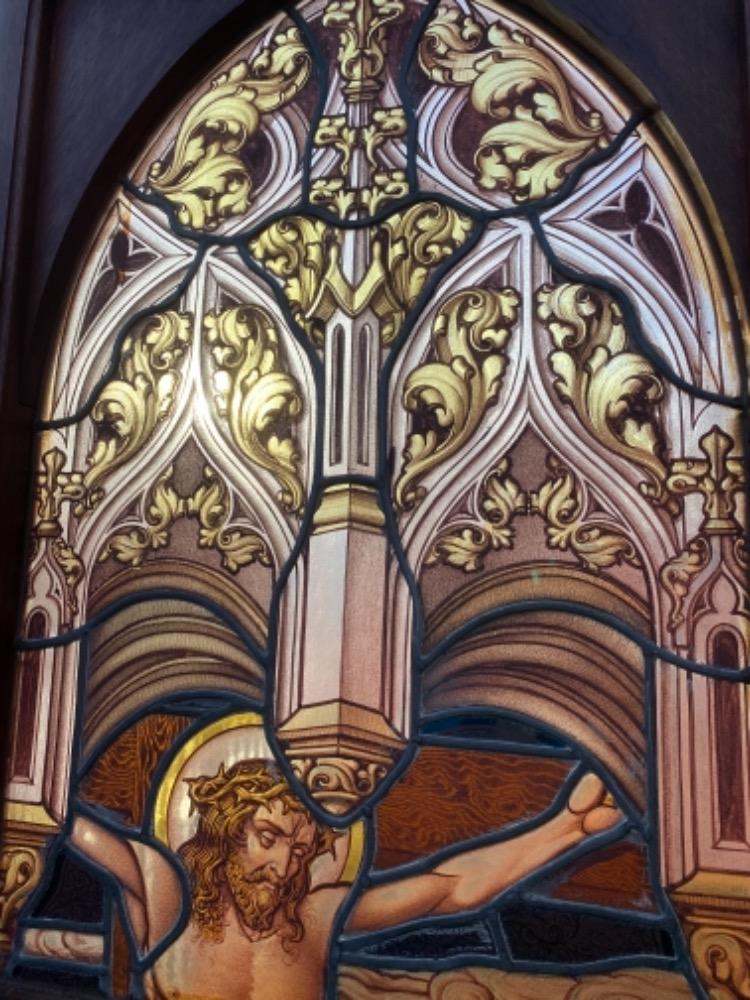 7 Gothic - style Stunning Series Of High Quality Stained Glass Windows