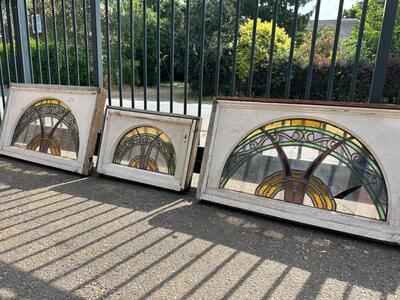 Series Stained Glass Windows en Stained - Glass, Belgium  20 th century ( Anno 1930 )