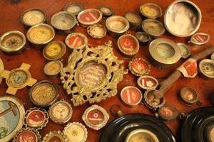 Large Collection Relics Belgium 18 th century & 19 th Century