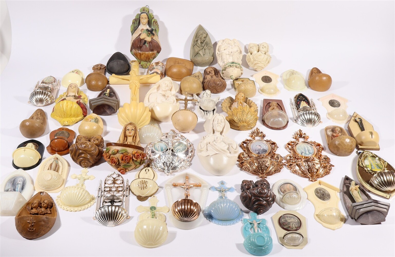 750  Very Large Collection Holy Water Holders