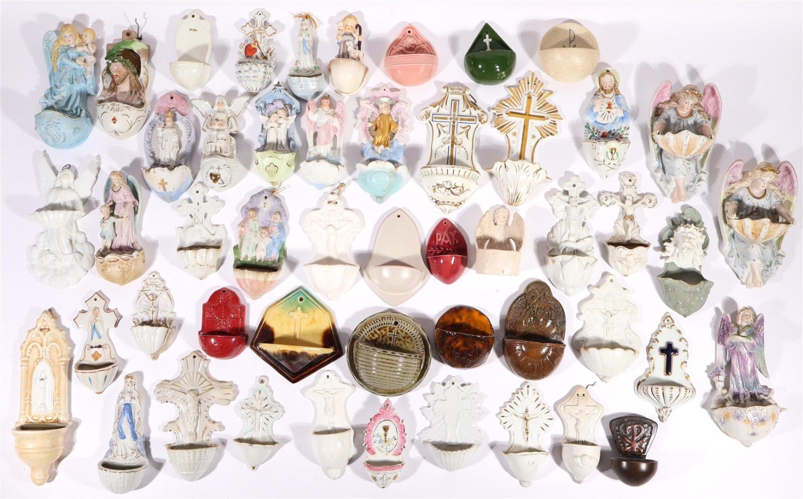750  Very Large Collection Holy Water Holders
