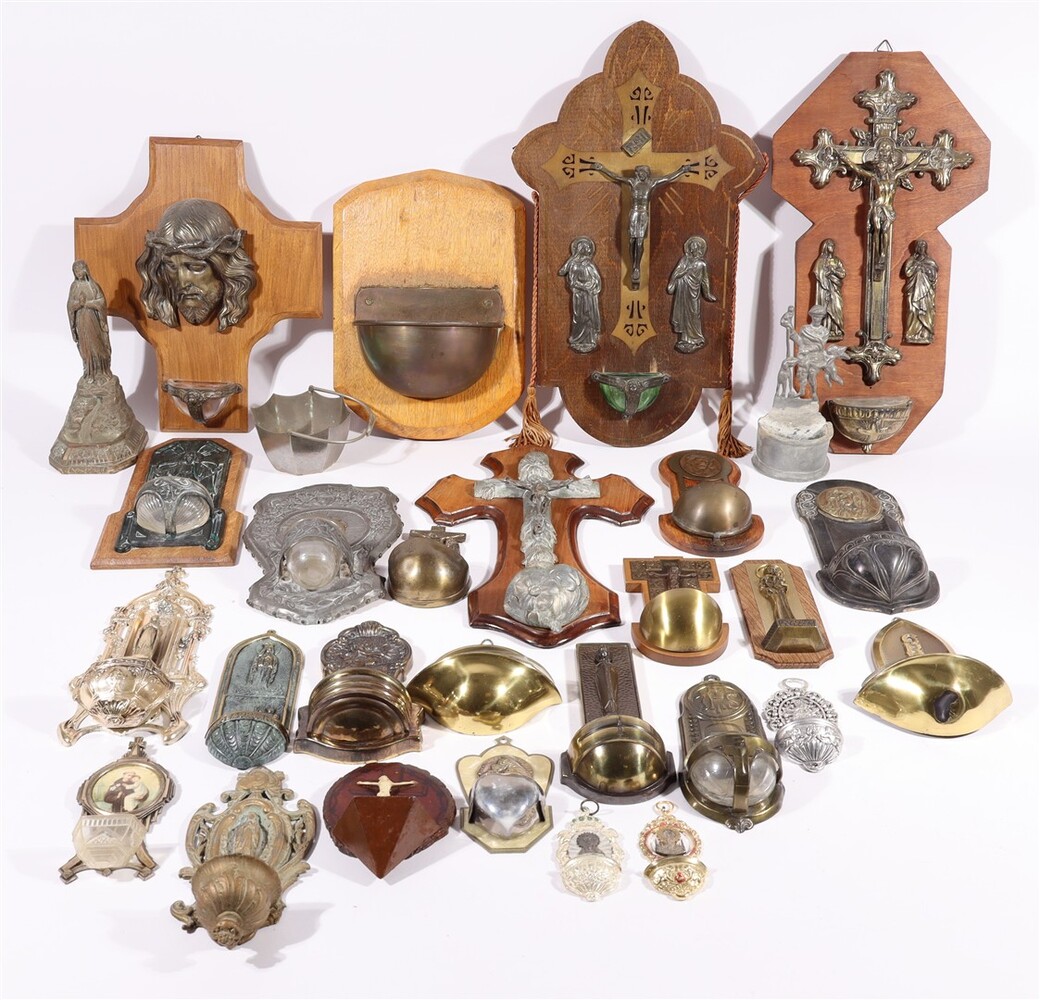 750  Very Large Collection Holy Water Holders
