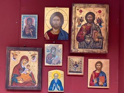 Multiple New Time Icons For Sale As A Lot All Together €Uro 1.000,--. MOUNT ATHOS GREECE 20th century