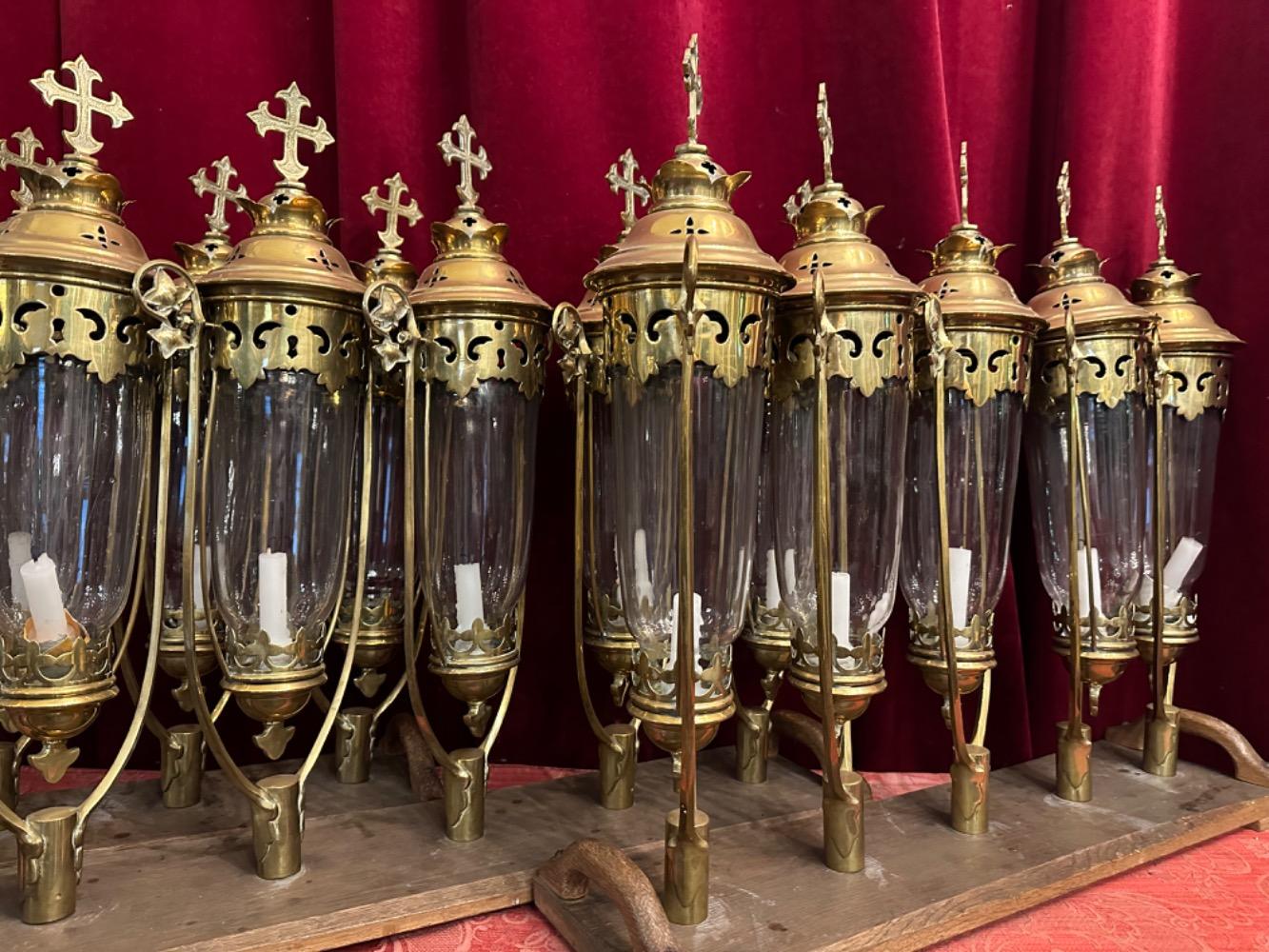 9 Gothic - Style Matching Procession - Lanterns