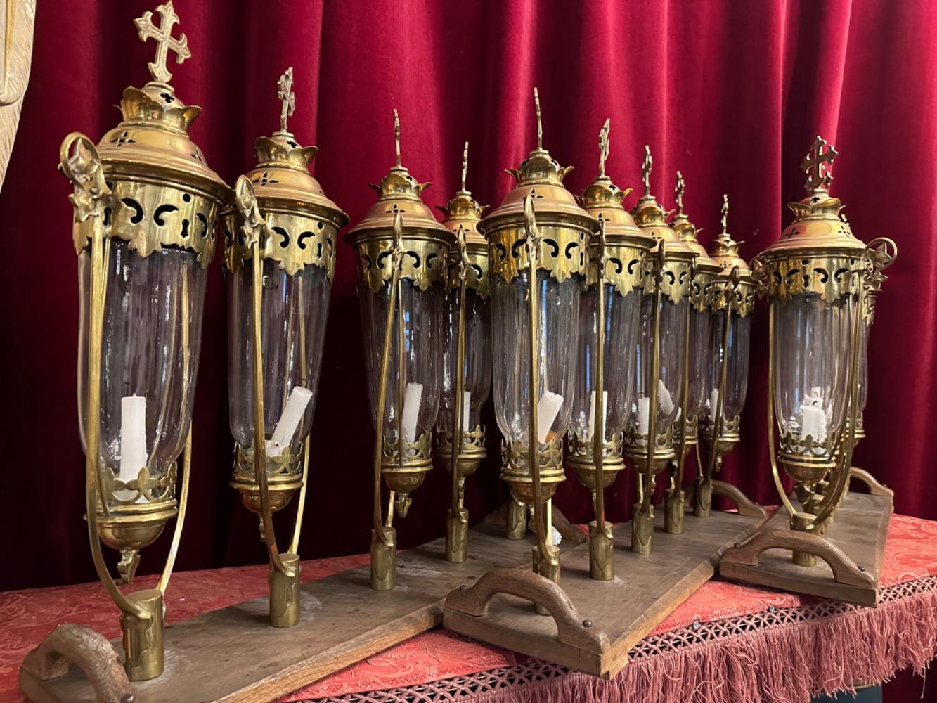 9 Gothic - Style Matching Procession - Lanterns