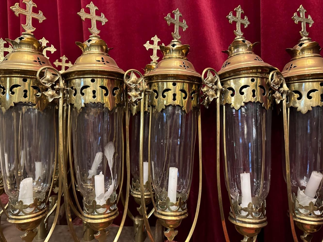 9 Gothic - Style Matching Procession - Lanterns