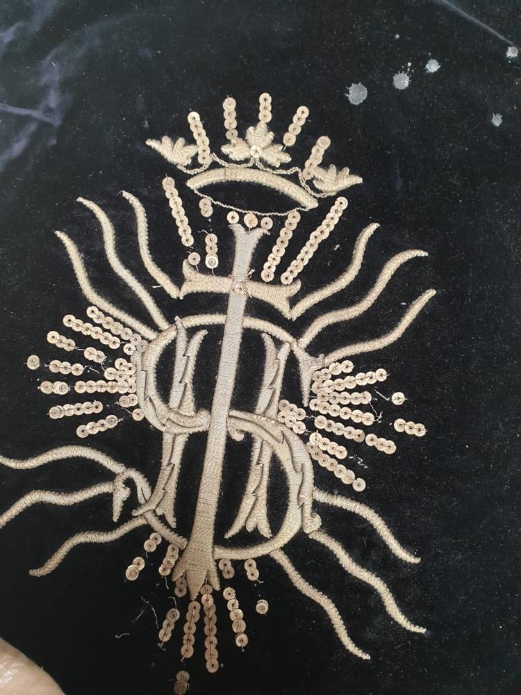 Baroque / Gothic style Lot Of Embroidered And Brocade Ornaments