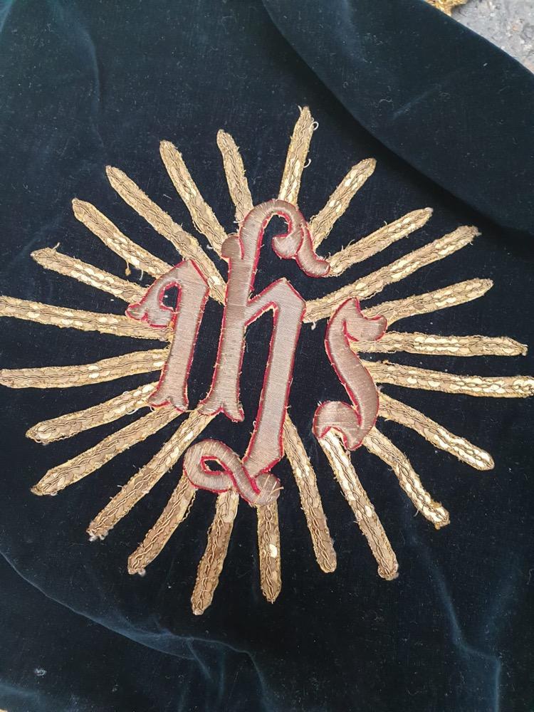 Baroque / Gothic style Lot Of Embroidered And Brocade Ornaments