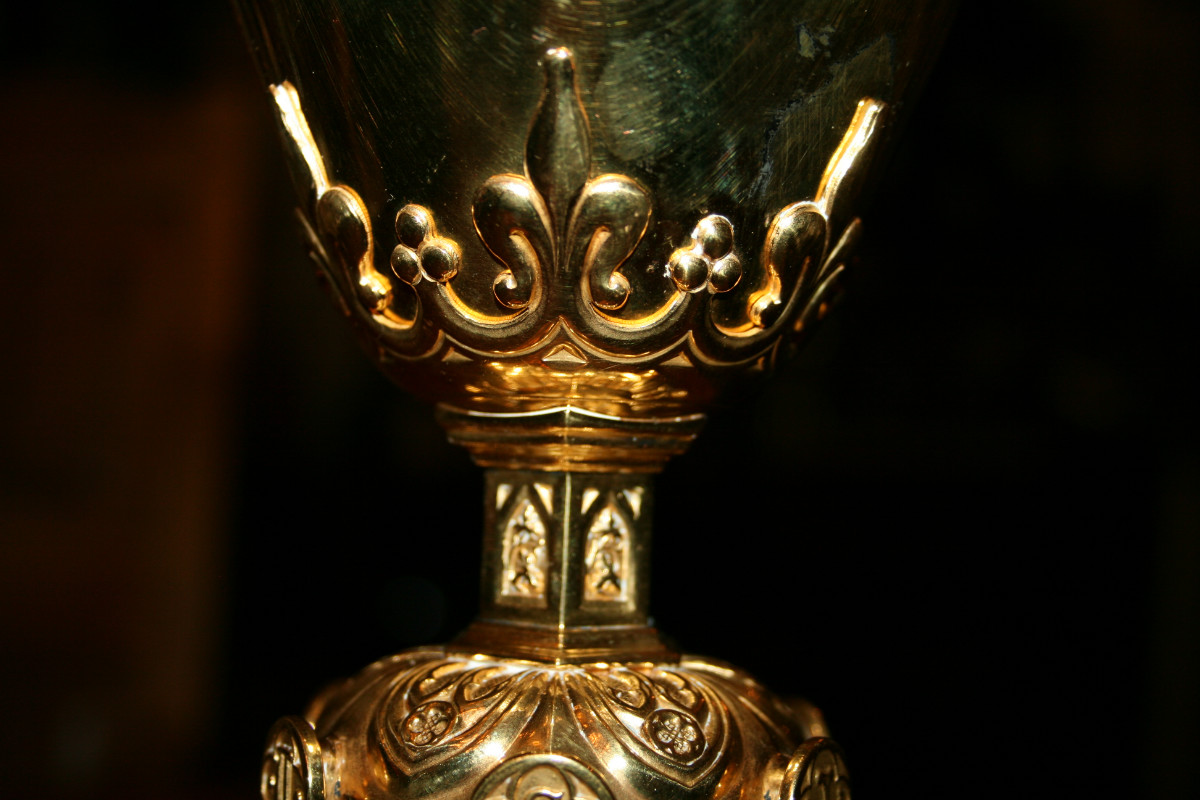 CHALICE FULL SILVER GILT 