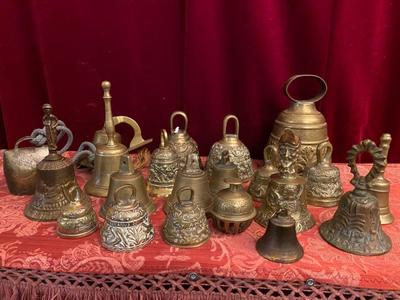 Collection Bells en Bronze, 19th / 20 th  century