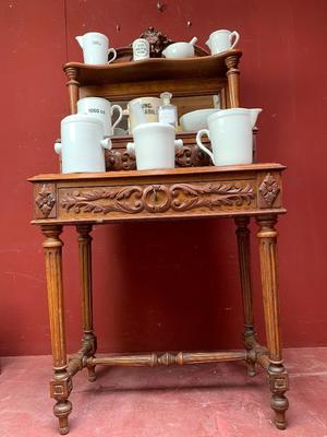 Collection Of Ceramic And Porcelain Apothecary Attributes en Ceramic and Porcelain, Hungary 19 th century
