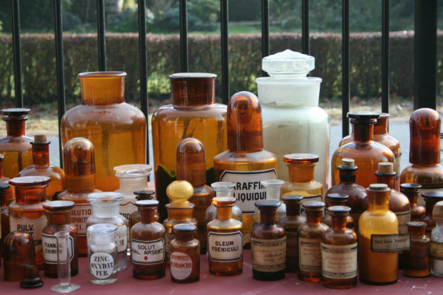 Collection  Pharmacy Jars