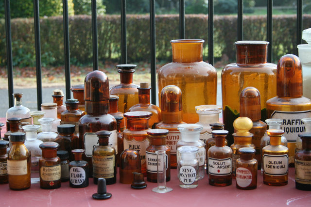 Collection  Pharmacy Jars