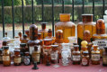 Pharmacy Jars en Glass , Dutch