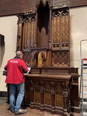 Clearing Of Church December 2018 style Gothic - style Belgium 19th century