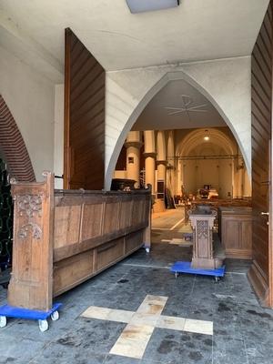 Clearing Of Church December 2018 style Gothic - style Belgium 19th century