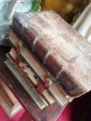 Lot Of 40 Missale Romanum Brass Locks - Engravings