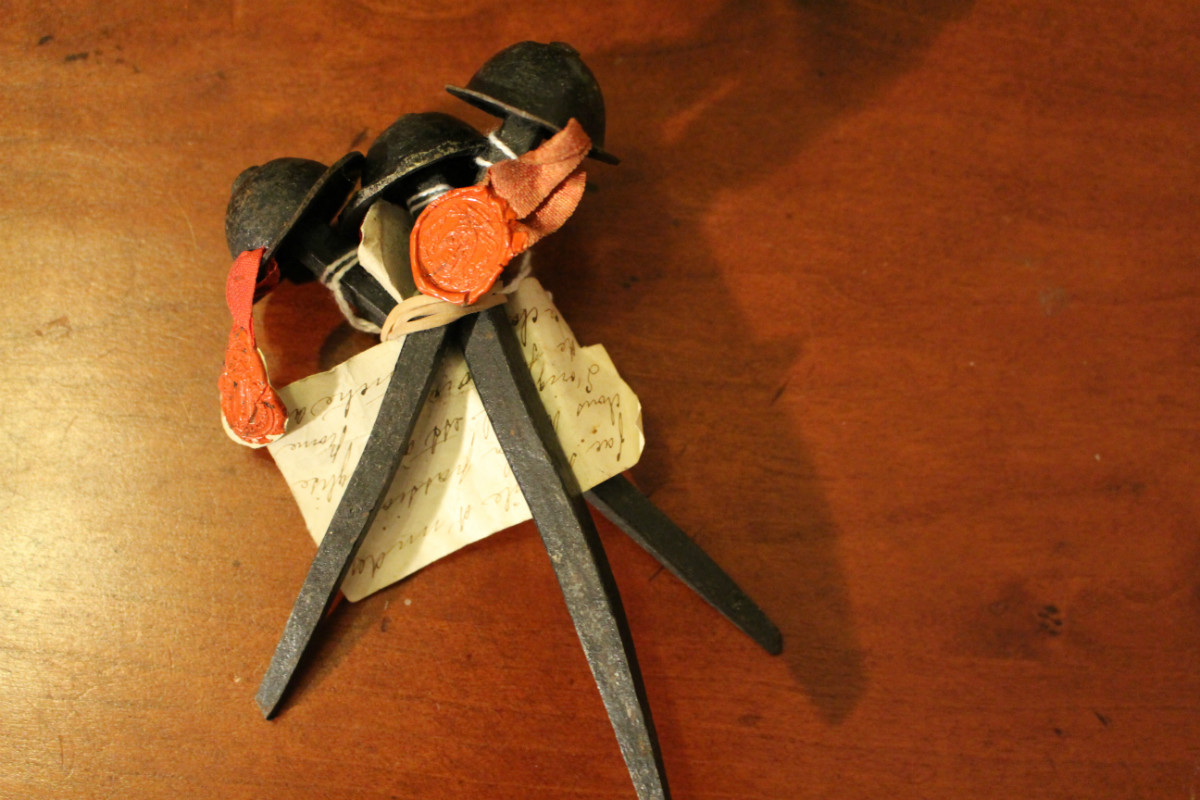 Number Of Iron Nails Touched To The Holy Places