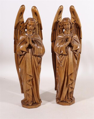 Angels  en Wood, 19 th century
