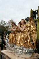 Angels en CARTONNIERE , France 19th century