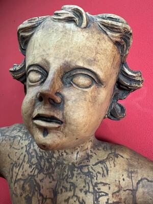 Angels  en Wood, 18 th century ( Anno 1760 )