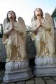 Angels en plaster polychrome, France 19th century