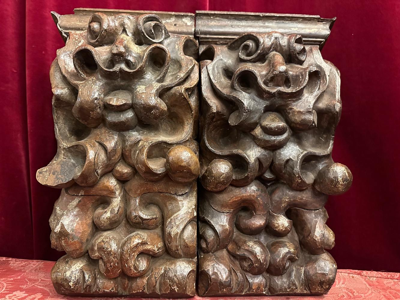Pair  Architectural Ornaments