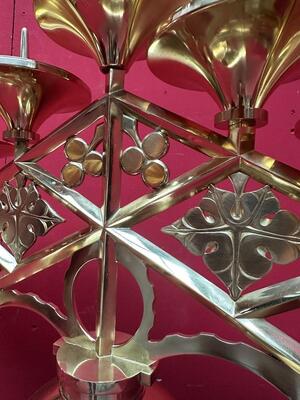Pair art - deco Candle Holders Measures Without Pin