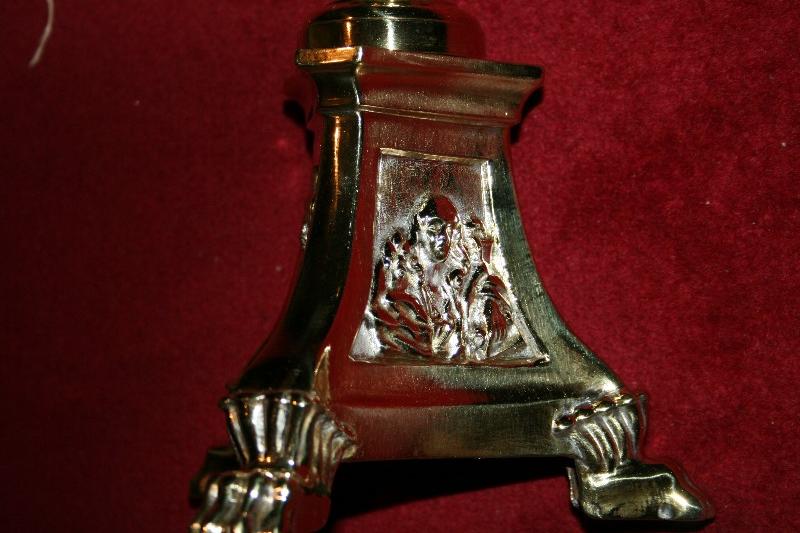 Pair Barok Identical Altar Crosses