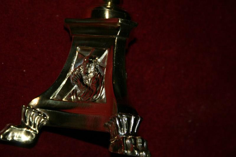 Pair Barok Identical Altar Crosses