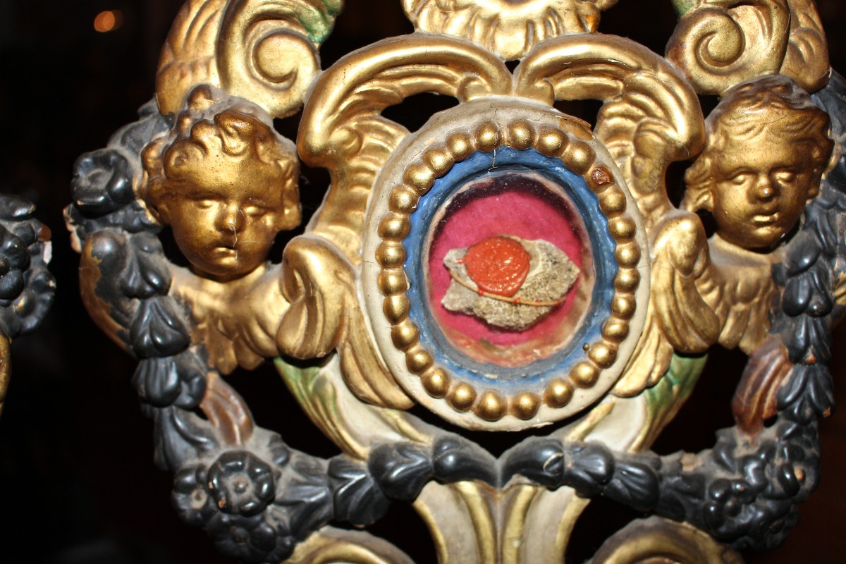 Pair Barok Reliquaries