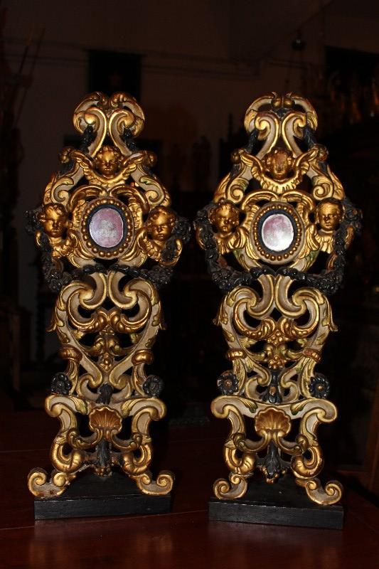 Pair Barok Reliquaries