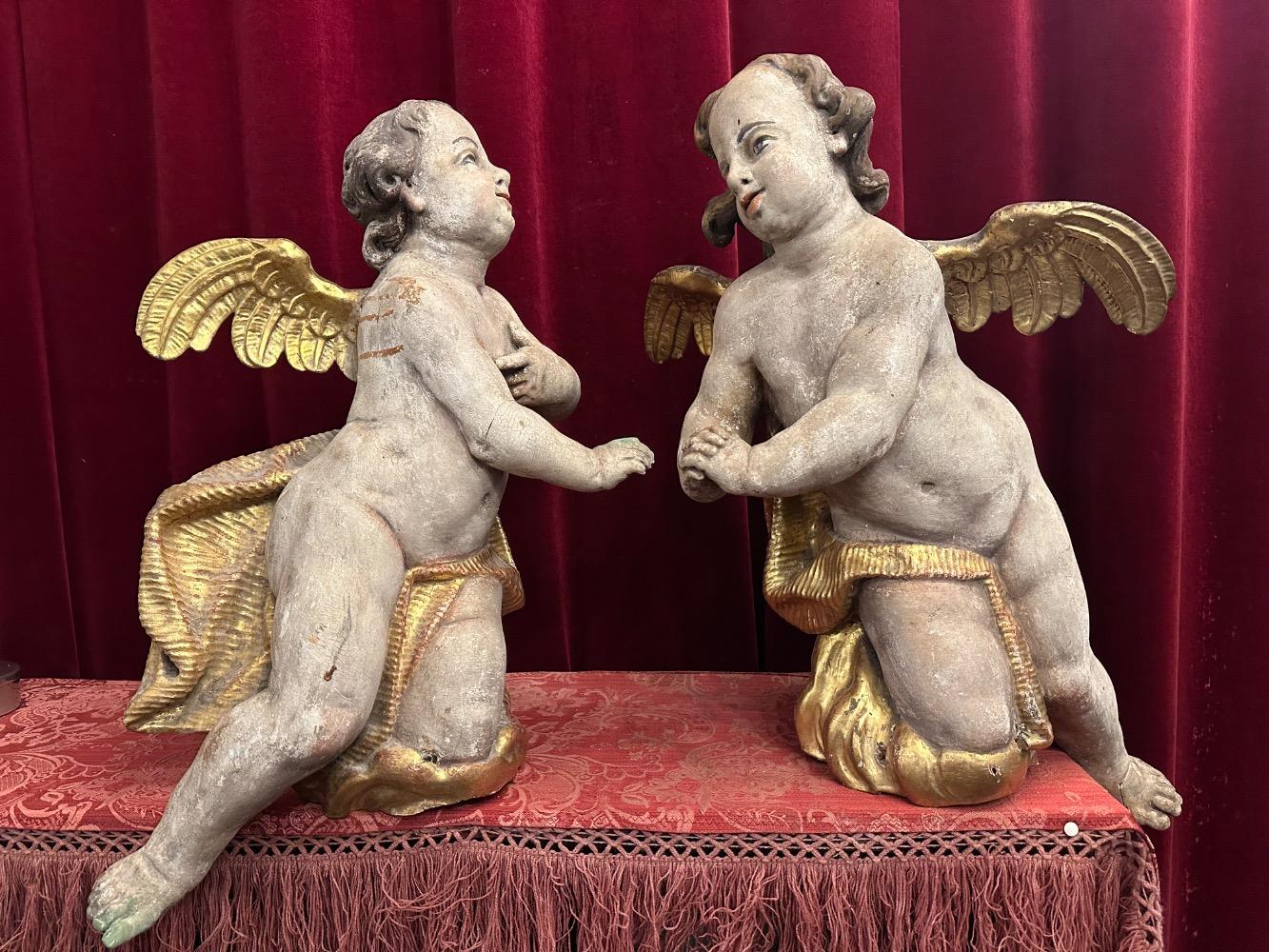 Pair Baroque  Angels