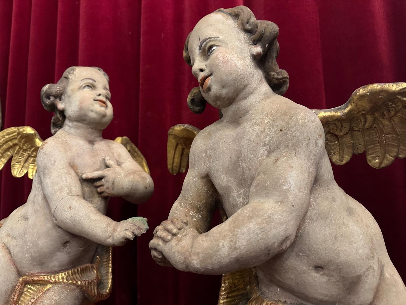 Pair Baroque  Angels
