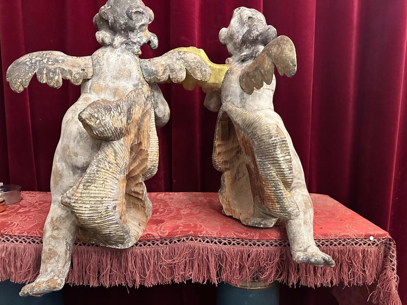 Pair Baroque  Angels