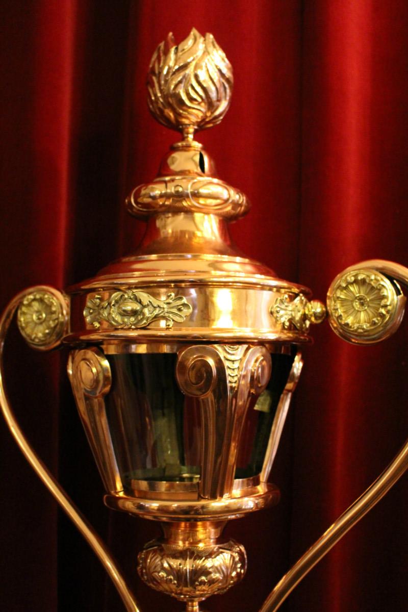 Pair baroque Baldachin-Lanterns