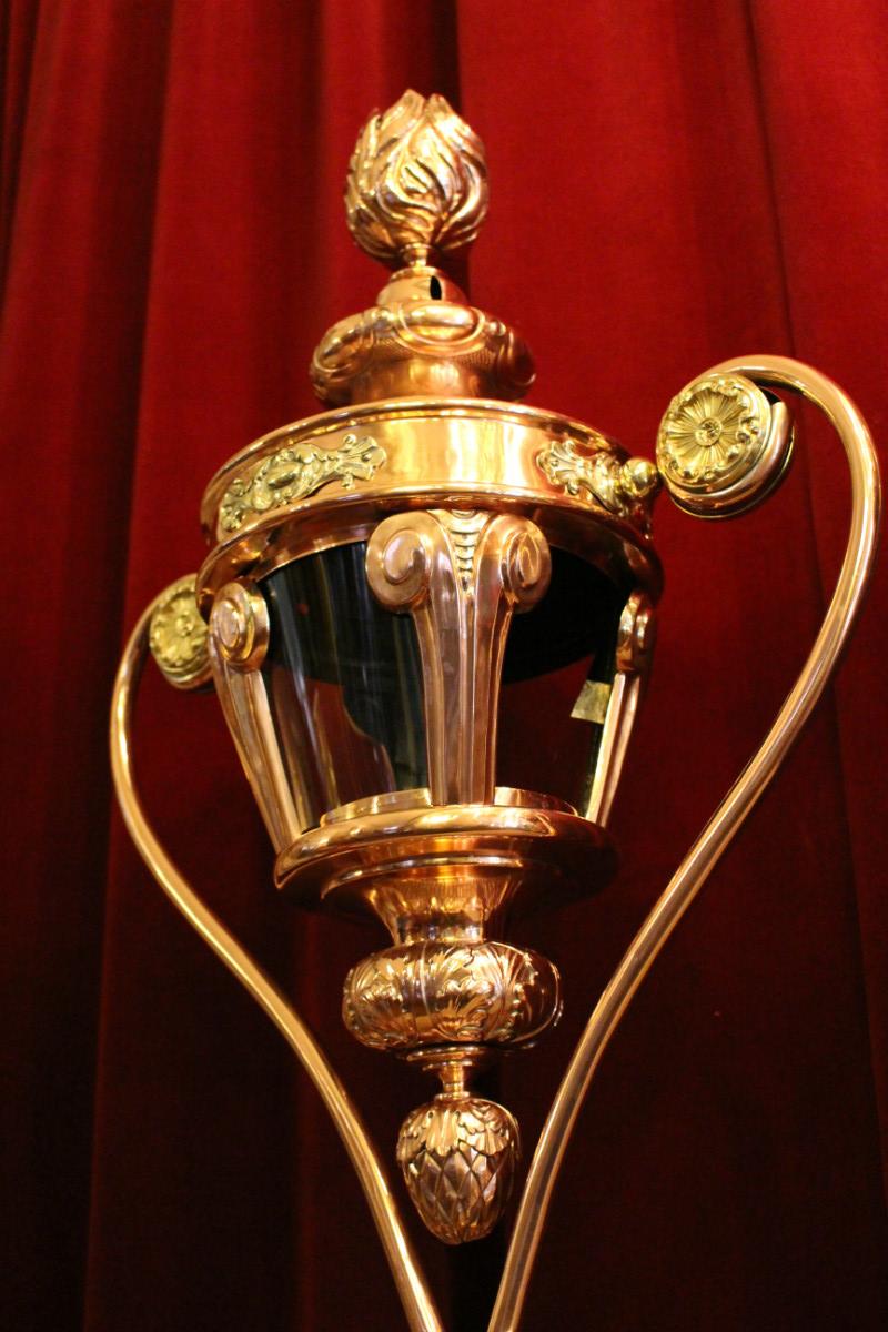 Pair baroque Baldachin-Lanterns