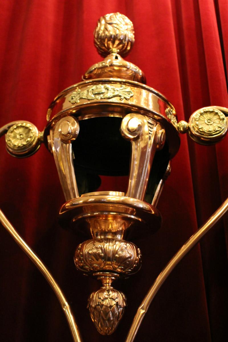 Pair baroque Baldachin-Lanterns