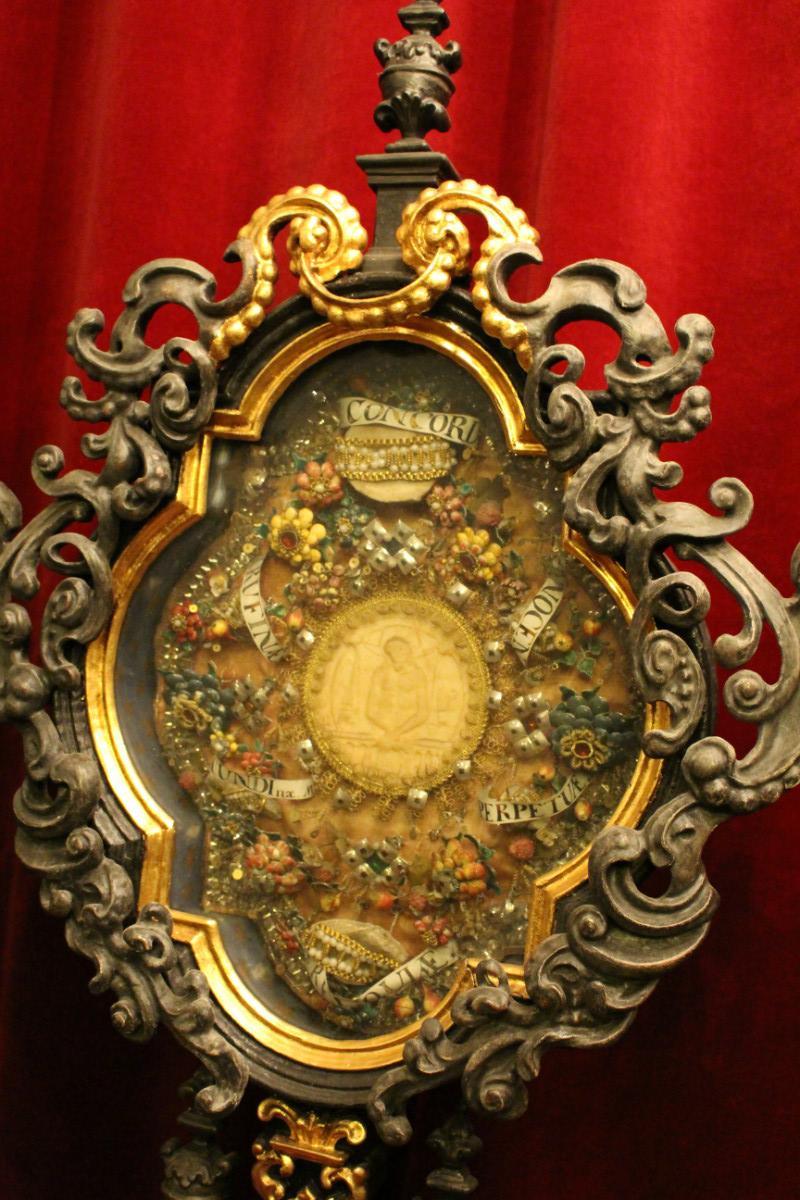 Pair Baroque Exceptional And Very Rare Reliquaries