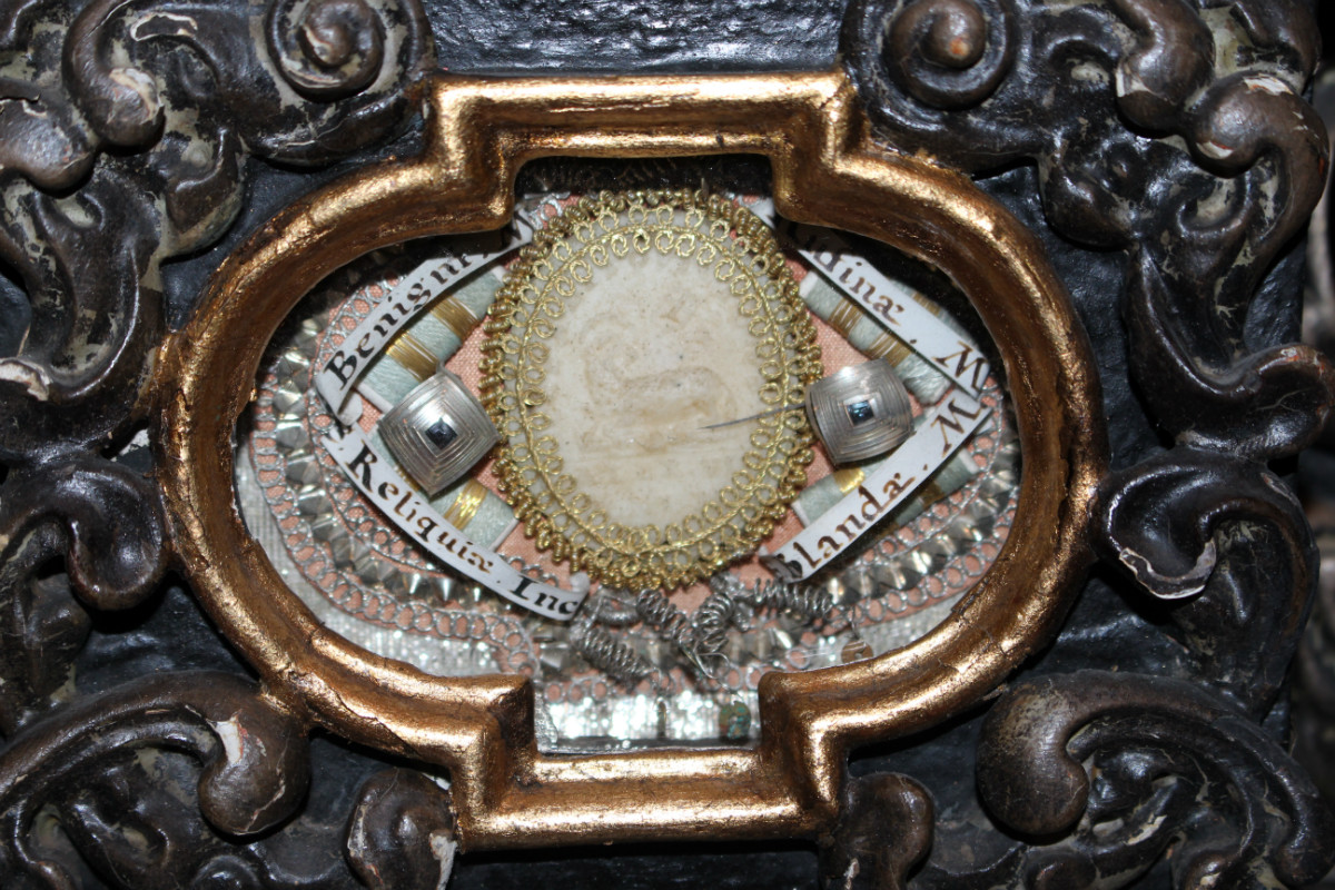 Pair Baroque Exceptional And Very Rare Reliquaries