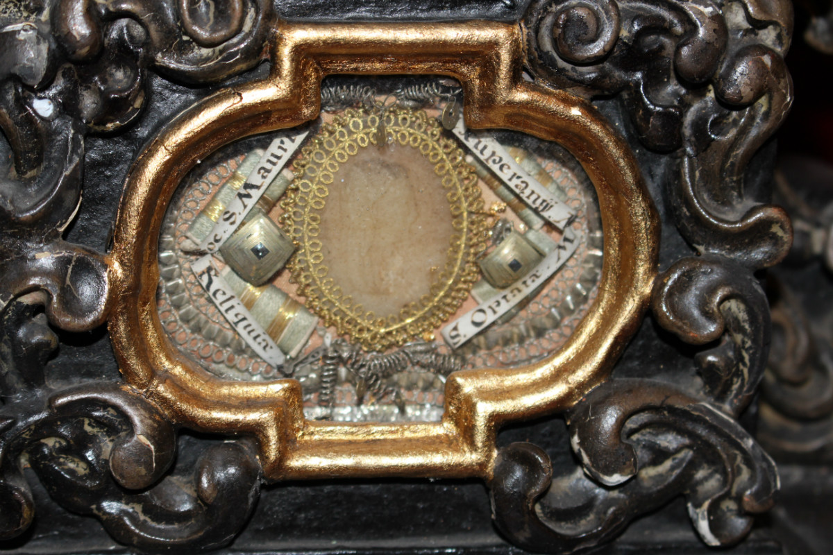 Pair Baroque Exceptional And Very Rare Reliquaries