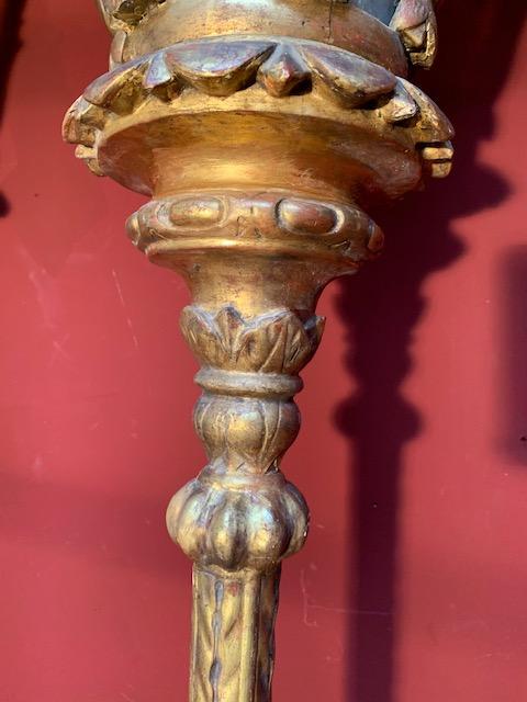 Pair Baroque Exceptional Pair Of Large Baroque Venetian Lanterns