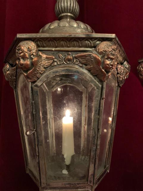 Pair Baroque Lanterns