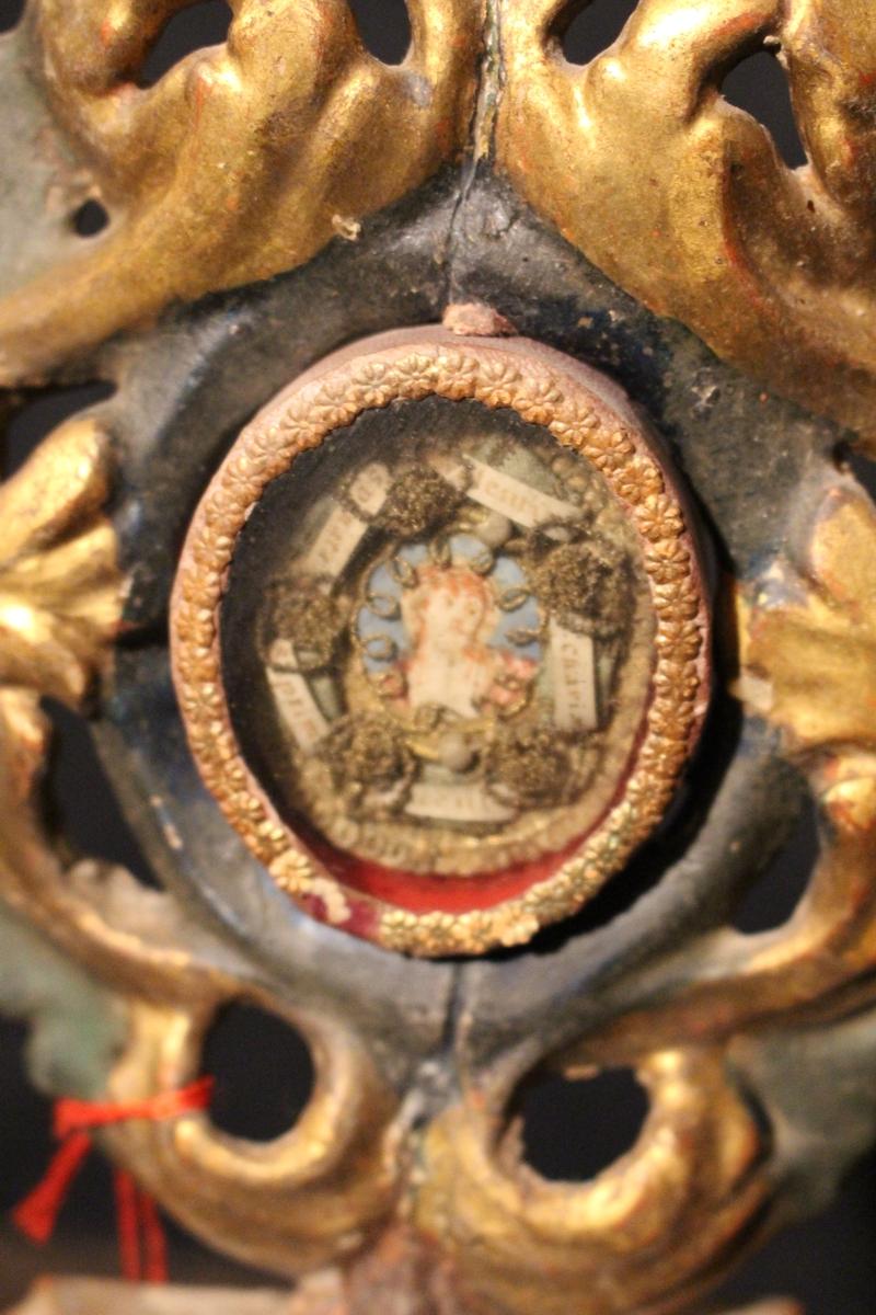 Pair baroque Reliquaries