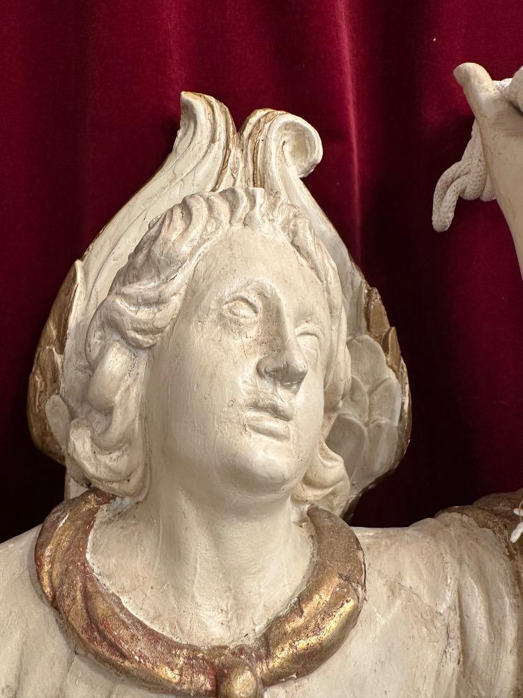 Pair  Baroque - Style Angels