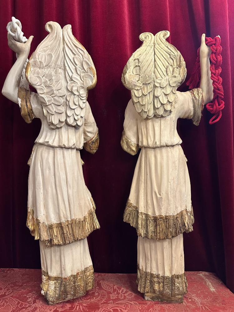 Pair  Baroque - Style Angels