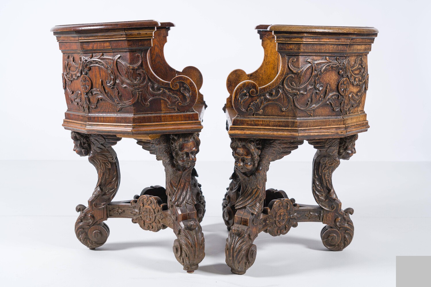Pair Baroque - Style Chairs