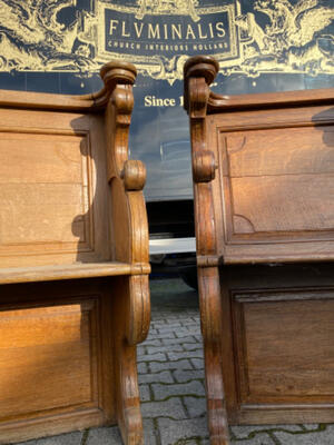 Choir - Stalls style Baroque - Style en Oak wood, Belgium  18 th century